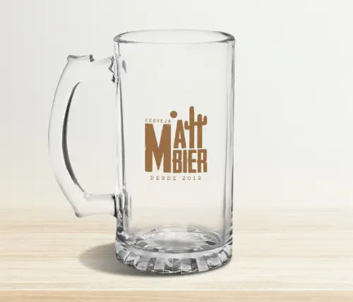 Caneca de Chopp Personalizada Berlim 500ml - Kit 24 Unidades