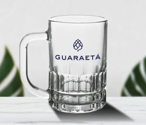 Caneca de Chopp Personalizada Munich 300ml - 36 Unidades