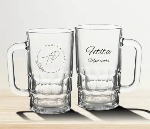 Caneca de Chopp Personalizada Munich 370ml - 100 Unidades