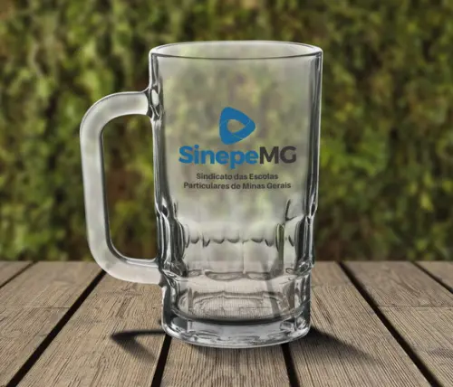 Caneca de Chopp Personalizada Munich 370ml - 100 Unidades