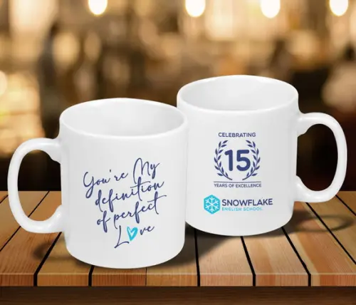 Caneca de Porcelana Personalizada 250ml 12 Unidades