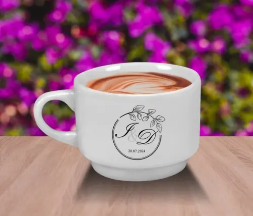 Caneca Empilhavel Personalizada 170ml - 130 Unidades