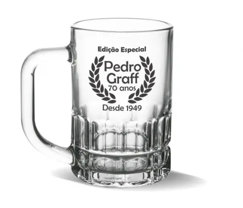 Caneca Munich de Chopp Personalizada 300ml 48 Unidades