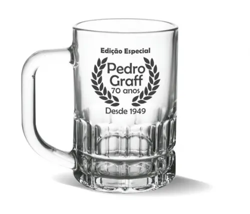 Caneca Munich de Chopp Personalizada 300ml 48 Unidades