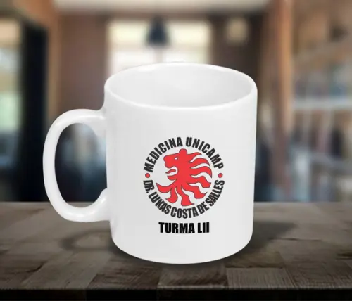 Caneca Personalizada 250ml de Porcelana - 36 Unidades