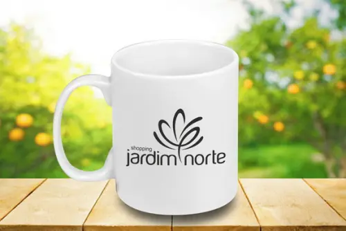 Caneca Personalizada 250ml de Porcelana 48 Unidades