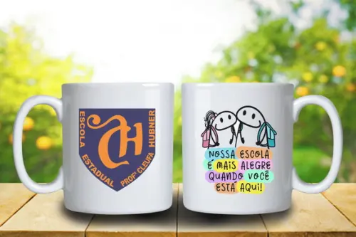 Caneca Personalizada 250ml Porcelana 36 Unidades