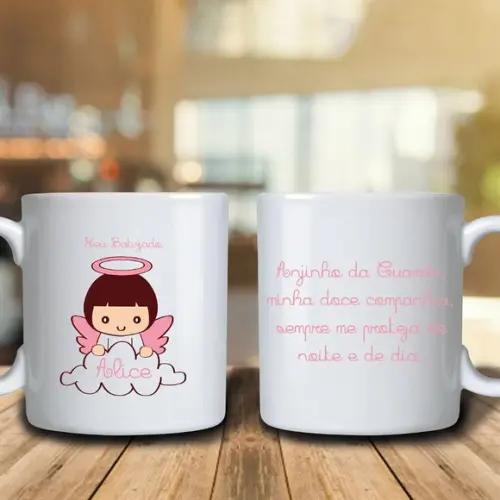 Caneca Personalizada de 250ml - Kit 24 Unidades