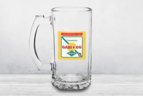 Caneca Personalizada de Chopp Berlim 500ml 25 Unidades
