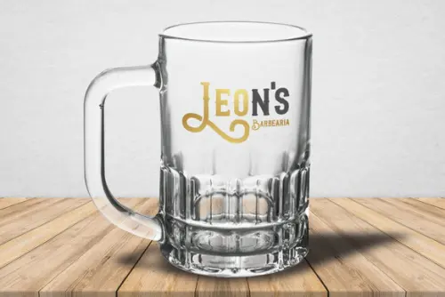 Caneca Personalizada de Chopp Munich 300ml - Kit 100 Un.