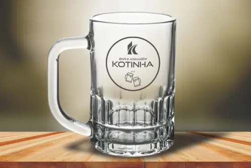 Caneca Personalizada de Chopp Munich 300ml - Kit 48 Un.