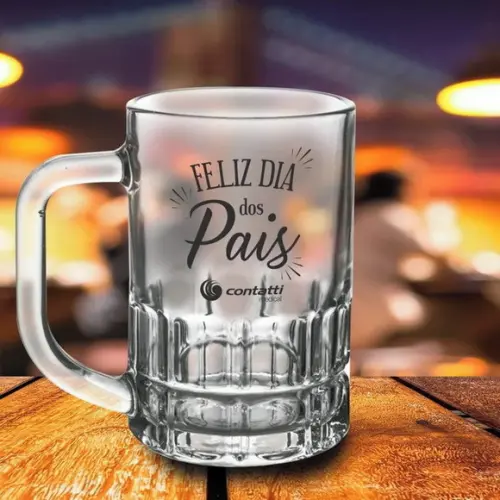 Caneca Personalizada de Chopp Munich 300ml 48 Unidades