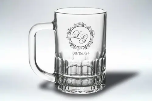 Caneca Personalizada de Chopp Vidro 300ml 24 Unidades