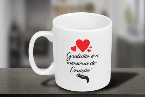 Caneca Personalizada de Porcelana de 250ml 48 Unidades