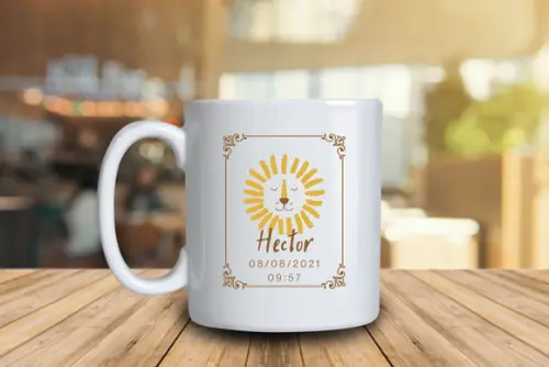 Caneca Personalizada de Porcelana de 250ml 48 Unidades