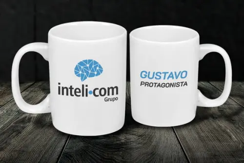 Caneca Personalizada Mini Mug 160ml - 12 Unidades