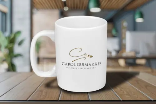 Caneca Personalizada Mini Mug 160ml - Kit 24 Unidades