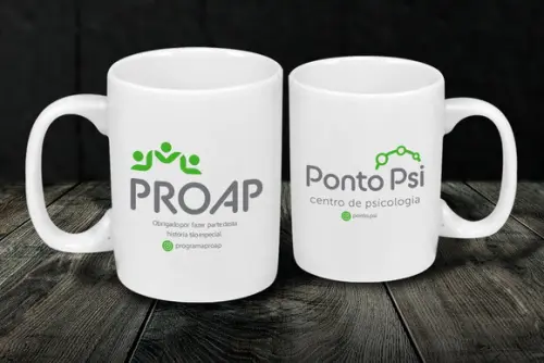 Caneca Personalizada Mini Mug 160ml 24 Unidades