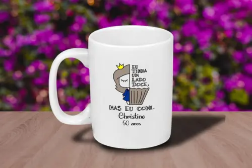 Caneca Personalizada Mini Mug 160ml 36 Unidades