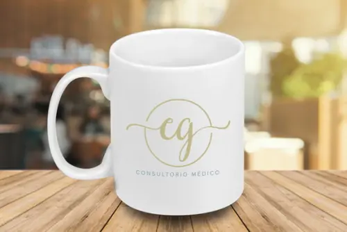 Caneca Porcelana Personalizada 250ml Porcelana 12 Unidades