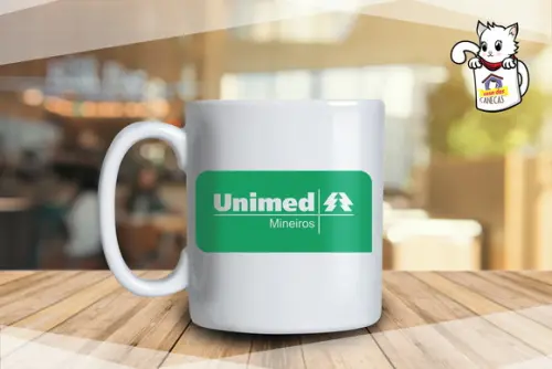 Caneca Porcelana Personalizada 300 ml - Kit 36 Unidades