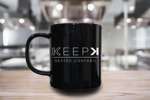 Caneca Preta Personalizada de Porcelana 300ml - 12 Unidades