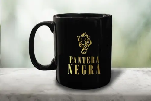 Caneca Preta Personalizada de Porcelana 300ml - 36 Unidades