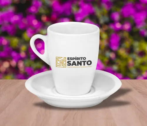 Xícara Personalizada Genova 150ml Cappuccino - 12 Unidades