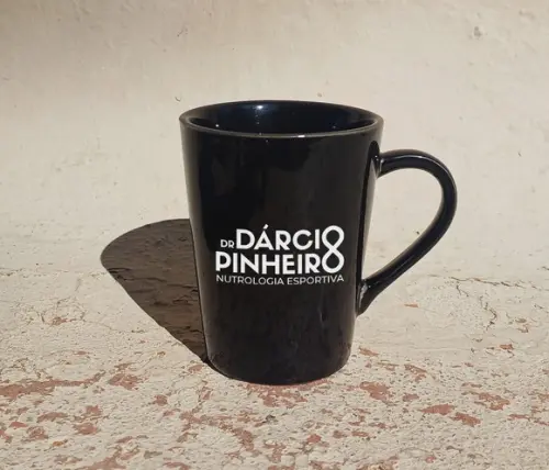 Caneca Preta Tulipa Personalizada 250ml - 200 Unidades