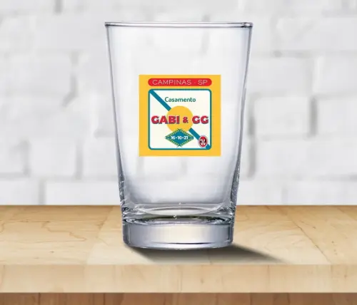 Copo Caldereta Classic Nadir Personalizado 300ml - 48 Peças