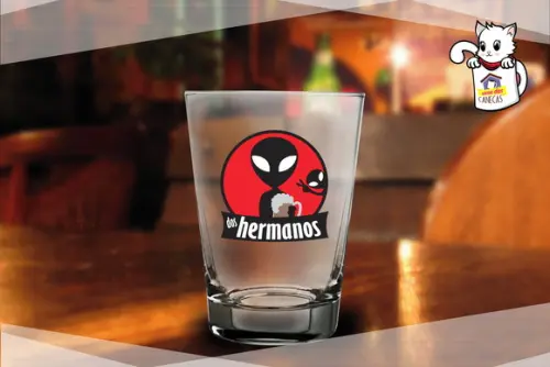 Copo de Cerveja Personalizado Caldereta 350ml - Kit 24 Un.