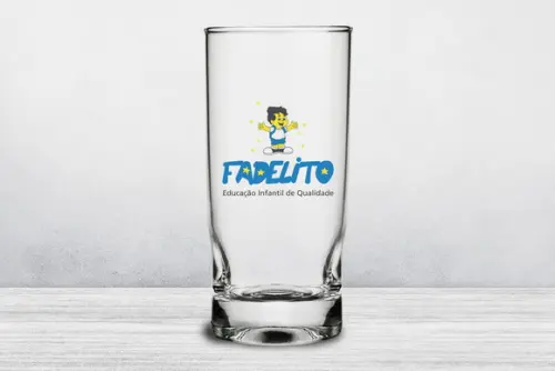 Copo Personalizado Nadir Amassadinho 310ml - 24 Unidades