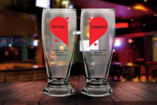 Copo Personalizado Tulipa Nadir 300ml - 24 Unidades
