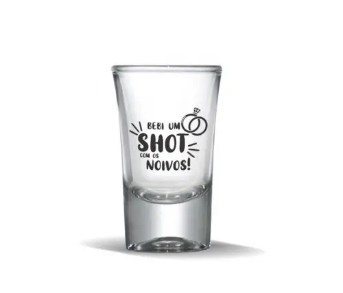 Copo Shot Dose Personalizado 40ml 100 Unidades