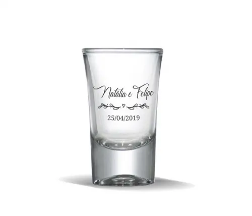 Copo Shot Dose Personalizado 40ml 36 Unidades