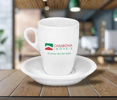 Xícara Personalizada Genova 150ml Cappuccino - 24 Unidades