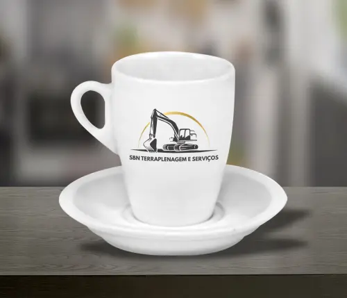 Xícara Personalizada Genova 150ml Cappuccino - 24 Unidades
