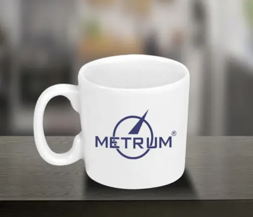 Mini Caneca Personalizada de 100ml Porcelana - 30 Unidades