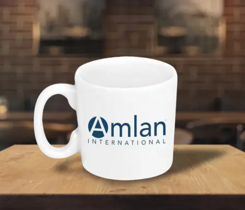 Mini Caneca Personalizada de 100ml Porcelana - 300 Unidades