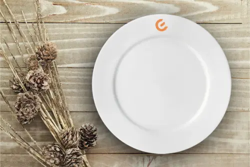 Prato Sobremesa 18cm Porcelana 24 Unidades