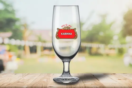 Taça de Chopp Personalizada de Vidro 300ml 24 Unidades