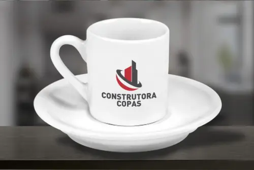 Xicara Café Porcelana Branca 55 ml Mini 36 Unidades