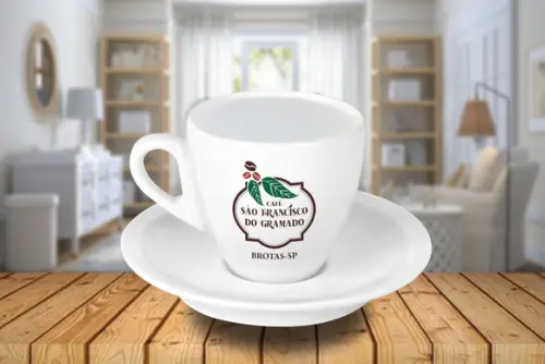 Xicara Cappuccino 200ml Personalizada - 12 Unidades