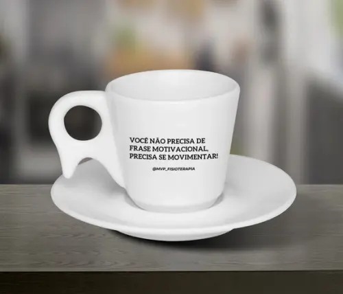 Xicara Cappuccino 200ml Personalizada Pirâmide 24 Unidades