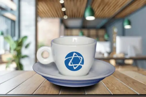 Xícara de Café Coquinho 70ml Personalizada 48 Unidades