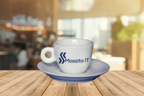 Xícara de Café Coquinho 70ml Personalizada 48 Unidades