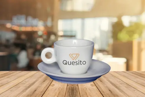 Xícara de Café Coquinho 70ml Personalizada 48 Unidades