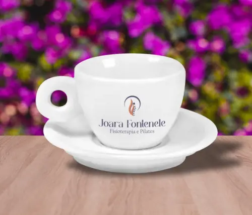 Xícara de Café Personalizada Coquinho 70ml - 130 Unidades