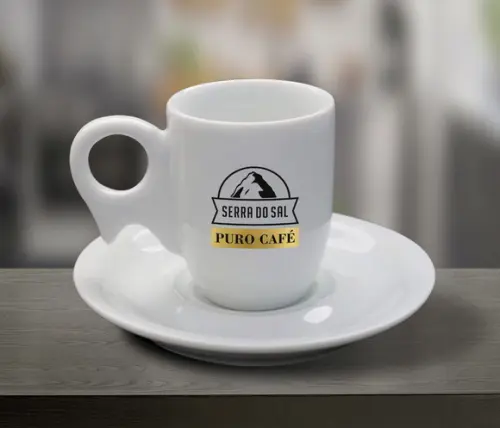 Xícara de Café Personalizada Genova 85ml 24 Unidades