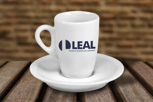Xícara Genova 85ml com Pires Personalizado 12 Unidades